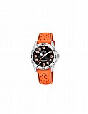 ���� �� ������ LOTUS KIDS'S BLACK JUNIOR COLLECTION RUBBER WATCH BRACELET 18663/1
