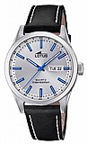 שעון יד מדהים LOTUS MEN'S SILVER CLASSIC STEEL LEATHER WATCH BRACELET 18671/2 שעון יד מדהים LOTUS MEN'S SILVER CLASSIC STEEL LEATHER WATCH BRACELET 18671/2