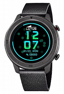 ���� ��� SMARTWATCH LOTUS SMARTIME 50023/1 BLACK, MENS