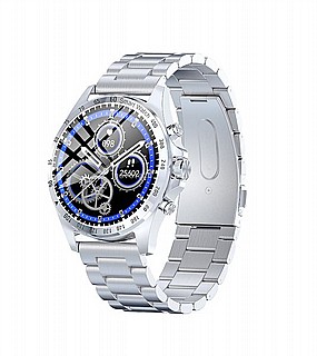 ���� ��� HiFuture HiGear - Silver Stainless Steel Strap Smart Watch ��� ���
