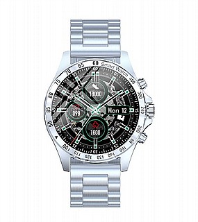 ���� ��� HiFuture HiGear - Silver Stainless Steel Strap Smart Watch ��� ���