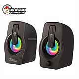 רמקולים גיימינג למחשב DRAGON GRB SPEAKERS P7, GPDRA-SP7 רמקולים גיימינג למחשב DRAGON GRB SPEAKERS P7, GPDRA-SP7
