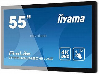 ��� IIYAMA 55" PROLITE 12PT OPEN FRAME PCAP TOUCH 4K 8MS MONITOR TF5538UHSC-B1AG