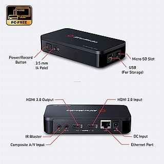 מכשיר להקלטות ווידאו AVERMEDIA EzRecorder 330 - ER330, מכישר הקלטה ...