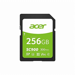 ����� ������  Acer SC900 Super Speed 8K SD Card 256GB