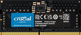 ������ ����� ���� Crucial SODIMM 16GB DDR5 4800Mhz CL40 16Gbit,CT16G48C40S5