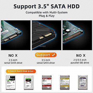 ���� ������ ���� ������ MAIWO 3.5 Dual bay USB3.2 GEN1 HDD Enclosure with Riad, K35272U3 