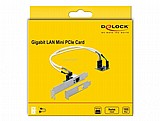 ����� Delock Mini PCIe I/O PCIe half size 1 x Gigabit LAN Low Profile,95265