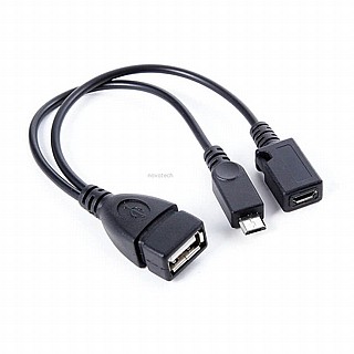 ��� Micro USB to OTG Cable w/Power