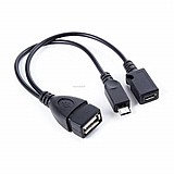 ��� Micro USB to OTG Cable w/Power