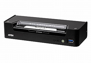 ����� ����� ATEN 3-Port USB-C DisplayPort Hybrid KVMP Switch  CS1953