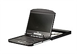 ����� ATEN Ultra Short Depth Single Rail WideScreen LCD Console (USB, HDMI)  CL3700