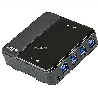 ����� ����� ATEN 4 x 4 USB 3.2 Gen1 Peripheral Sharing Switch  US434