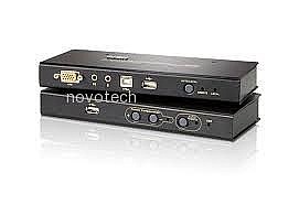 ����� ATEN USB VGA/Audio Cat 5 KVM Extender with USB Flash Storage (1024 x 768@250m)  CE800B
