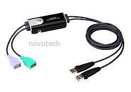 ���� ��� ATEN 2-Port USB Boundless Cable KM Switch  CS62KM
