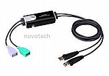 ���� ��� ATEN 2-Port USB Boundless Cable KM Switch  CS62KM