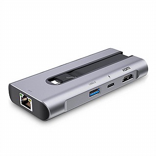 ���� ����� ESR 8-in-1 Portable Hub - Silver 4894240165096