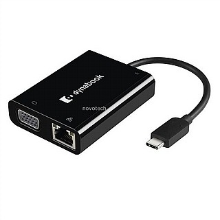 ���� Dynabook USB-C to VGA & LAN Adapter