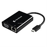 ���� Dynabook USB-C to VGA & LAN Adapter