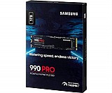 ���� ����� Samsung 990 PRO 1TB GEN4 MZ-V9P1T0BW