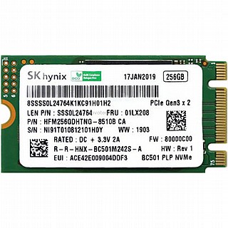 ���� ���� SK HYNIX 256GB M.2 2242  SSD HFM256GDHTNG-8510B 256GB
