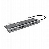 ���� ����� UNITEK uHUB 11+ 11-in-1 USB-C Ethernet Hub D1022A