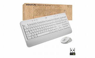 �� ����� ����� ������ Logitech Signature MK650 Combo For Business Offwhite