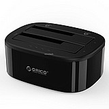���� ����� ����� ���� ORICO-6228US3-C 2.5 / 3.5 inch 2 Bay USB3.0 1 to 1 Clone Hard Drive Dock