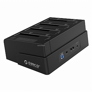 ���� ����� ������ � 4 ������ ORICO-6648US3-C-V1 ,2.5 / 3.5 inch 4 Bay USB3.0 1 to 3 Clone Hard Drive Dock