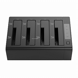 ���� ����� ������ � 4 ������ ORICO-6648US3-C-V1 ,2.5 / 3.5 inch 4 Bay USB3.0 1 to 3 Clone Hard Drive Dock