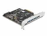����� ����� PCIe x4 USB 3.2 Gen 2 10Gbps �� 5 ������ USB �'���� VIA / Asmedia ��� D89026