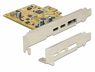 ����� ����� USB 3.1 10Gbps Gen2 DP Alt Mode Low Profile �� 2 ������ USB ����� Asmedia