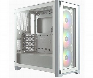 ���� CORSAIR iCUE 4000X RGB Mid-Tower ATX WHITE