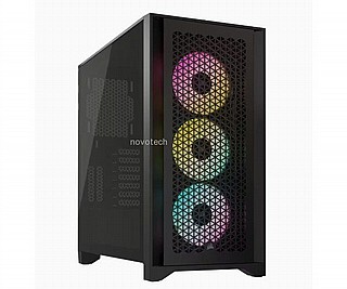 ���� ���� CORSAIR iCUE 4000D RGB AIRFLOW Mid Tower Black CC-9011240-WW