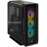 ���� ���� Corsair iCUE 5000T RGB Temperered Glass Mid-Tower Black CC-9011230-WW