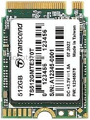 ���� ���� Transcend MTE370T 512GB 2230 PCIe NVME SSD