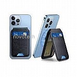 ���� ��� ESR HaloLock Vegan Leather Wallet - Black Sheepskin 4894240132111