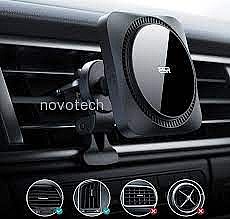���� ������ ESR HaloLock Wireless Car Charger with CryoBoost - Frosted Onyx 4894240132746