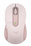 ���� ������ ���� Logitech M650 L Wireless Mouse-ROSE-BT