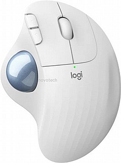 ���� ������ �� ���� Logitech M575 ERGO TRACKBALL- WHITE