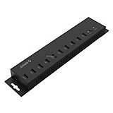 מפצל תעשייתי ORICO Industrial 10 Ports USB2.0 Hub OR IH10P-EU מפצל תעשייתי ORICO Industrial 10 Ports USB2.0 Hub OR IH10P-EU