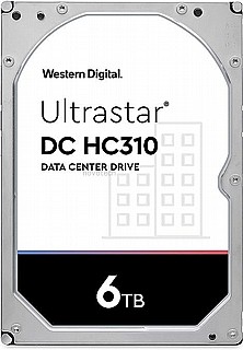 ���� ����     Western Digital 6TB Ultrastar DC HC310 3.5" - HUS726T6TALE6L4