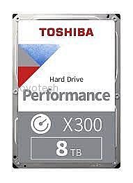 ���� ���� Toshiba 8TB N300 NAS 3.5 Inch HDWG480UZSVA
