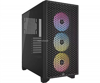 ���� Corsair 3000D RGB AIRFLOW Mid Tower CASE Black CC-9011255-WW