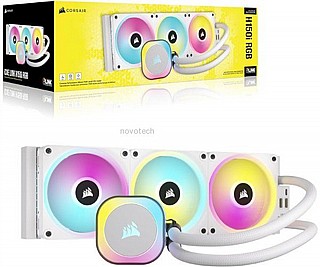 ����� ����� Corsair iCUE H150i RGB AIO 360mm White, CW-9061006-WW