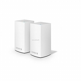 Linksys WHW0102-EU  Velop Whole Home Intelligent Mesh WiFi System, Dual-Band, 2-pack(  AC2600)
