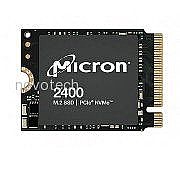 ���� ���� Micron 2400 512GB NVMe M.2 2230, MTFDKBK512QFM-1BD1AABY