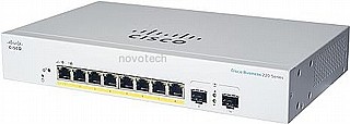 CBS220-8P-E-2G-EU 8 PORT POE GIGA SMART SWITCH LAYER2 RACKMOUNT 