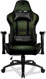 ARMOR-ONE-X COUGAR Armor One Green gaming chair ���  ������� ����