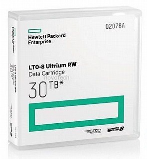 ���� ����� HPE LTO-8 Ultrium 30TB RW Data Cartridge, Q2078A